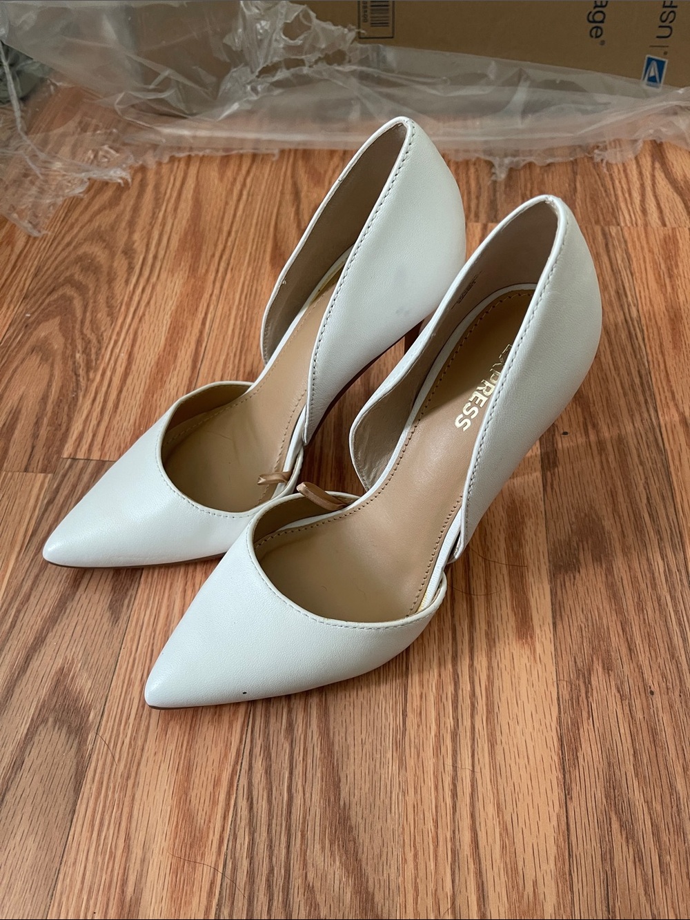 White heels